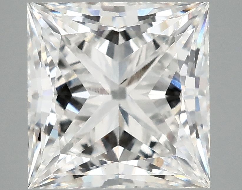 4.91 ct. princess Lab Grown Diamond front image