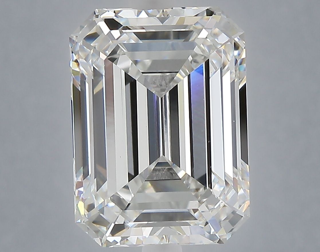 6.01 ct. emerald Lab Grown Diamond front image