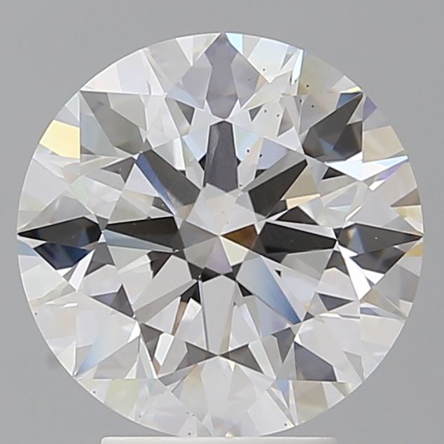 4.10 ct. round Lab Grown Diamond front image