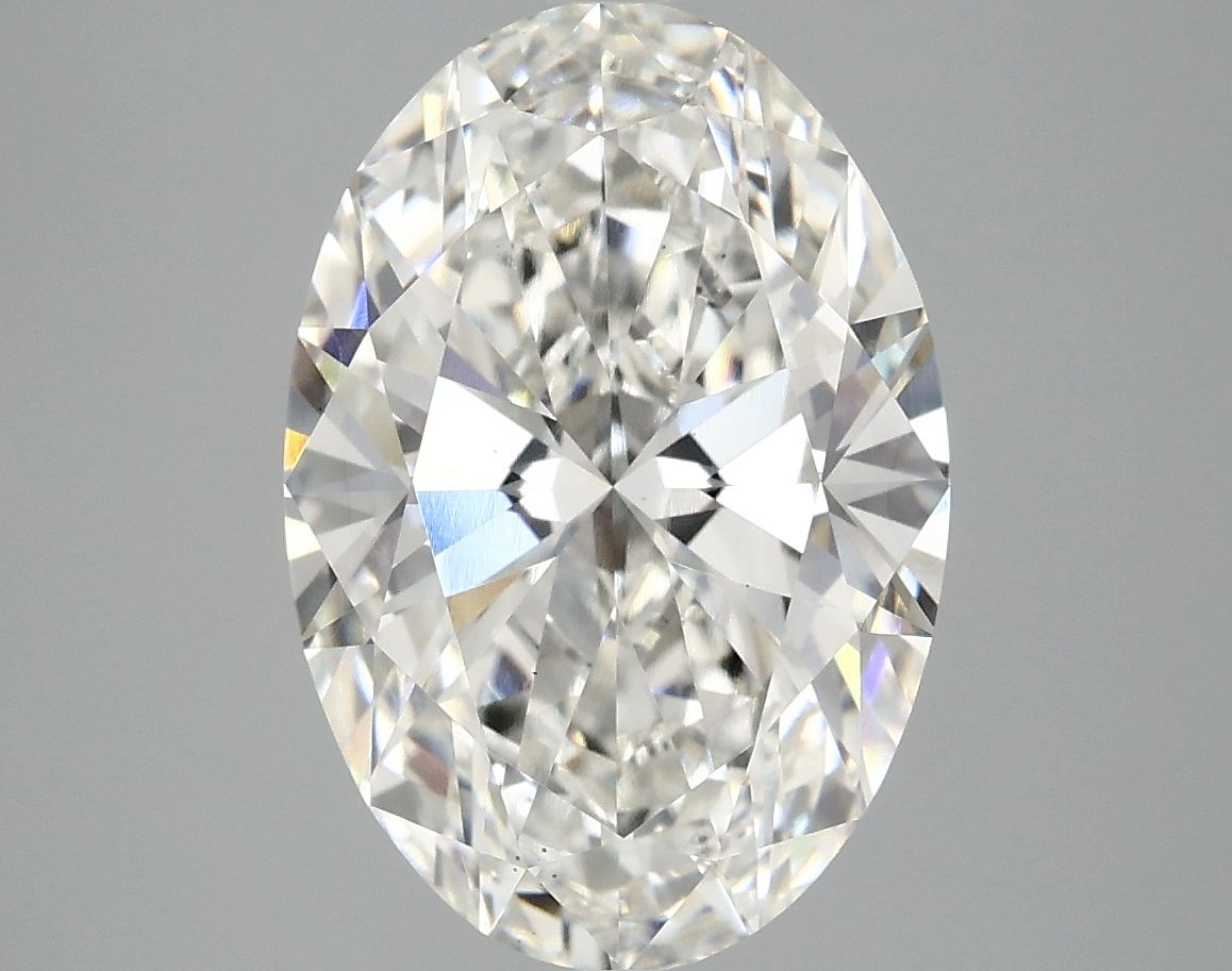 3.98 ct. oval Lab Grown Diamond front image