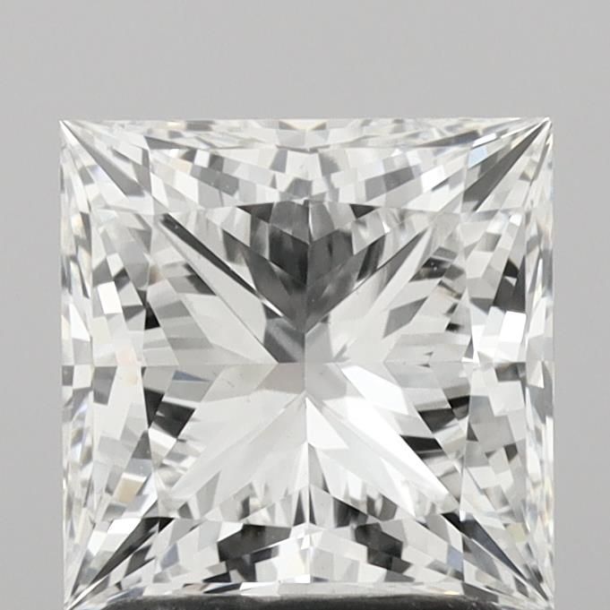 2.01 carat f VVS2 EX Cut IGI princess diamond