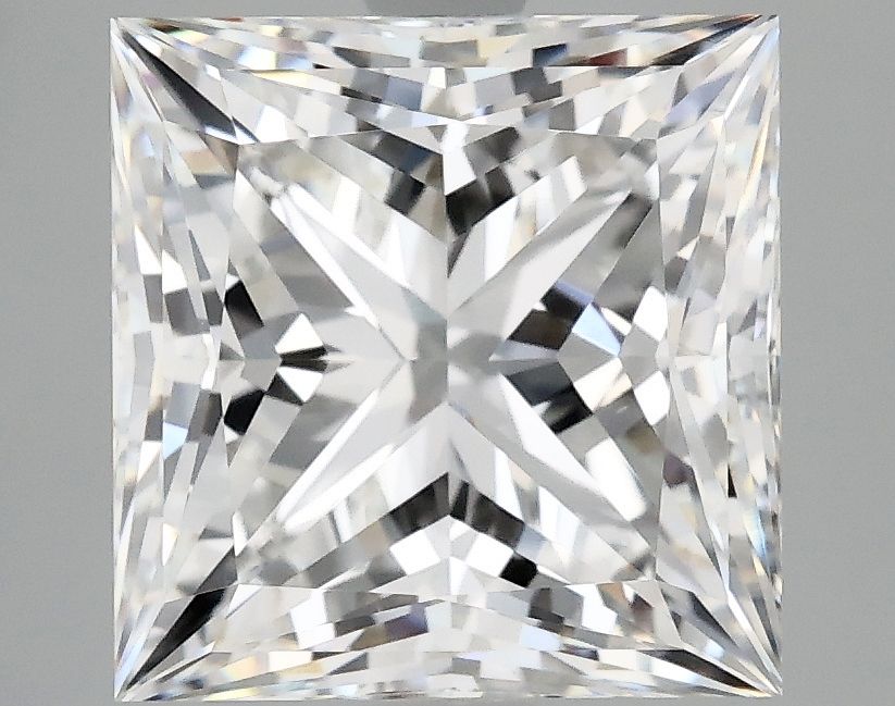 4.19 ct. princess Lab Grown Diamond front image