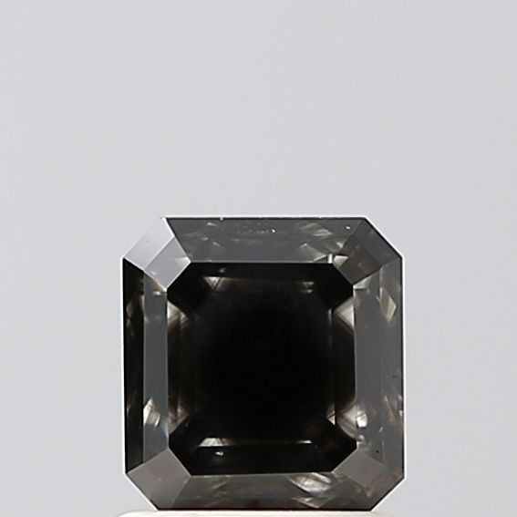1.12 Carat Emerald Diamond Salt and Pepper VVS1