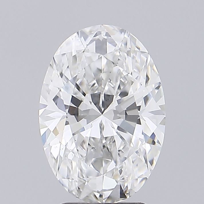 2.10 ct. oval Lab Grown Diamond front image