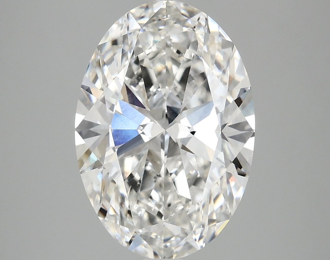 3.95 ct. oval Lab Grown Diamond front image