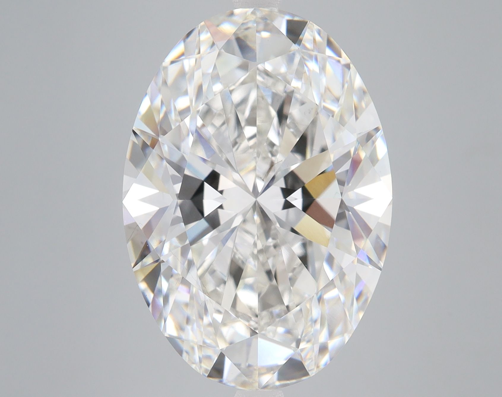 10.63 ct. oval Lab Grown Diamond front image