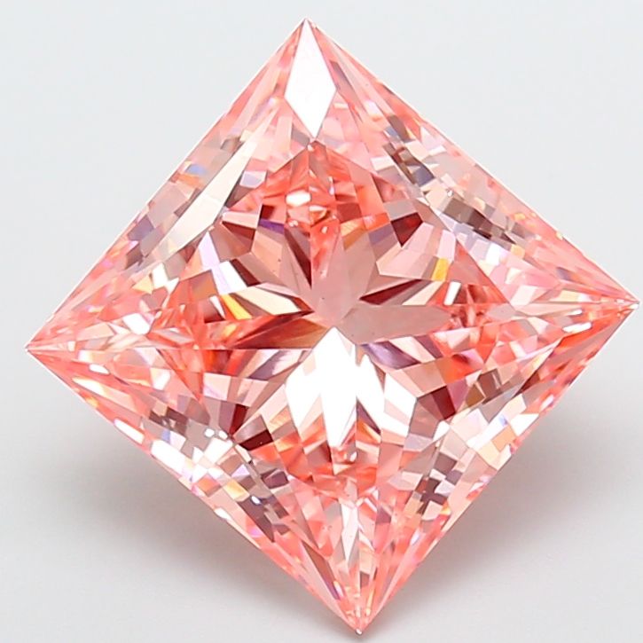 9.10 ct. princess Lab Grown Diamond front image
