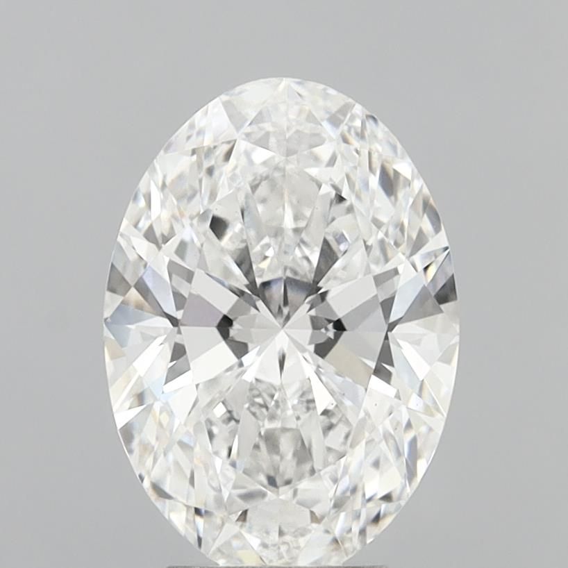 4.76 ct. oval Lab Grown Diamond front image