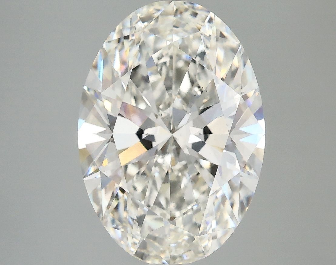 4.06 ct. oval Lab Grown Diamond front image