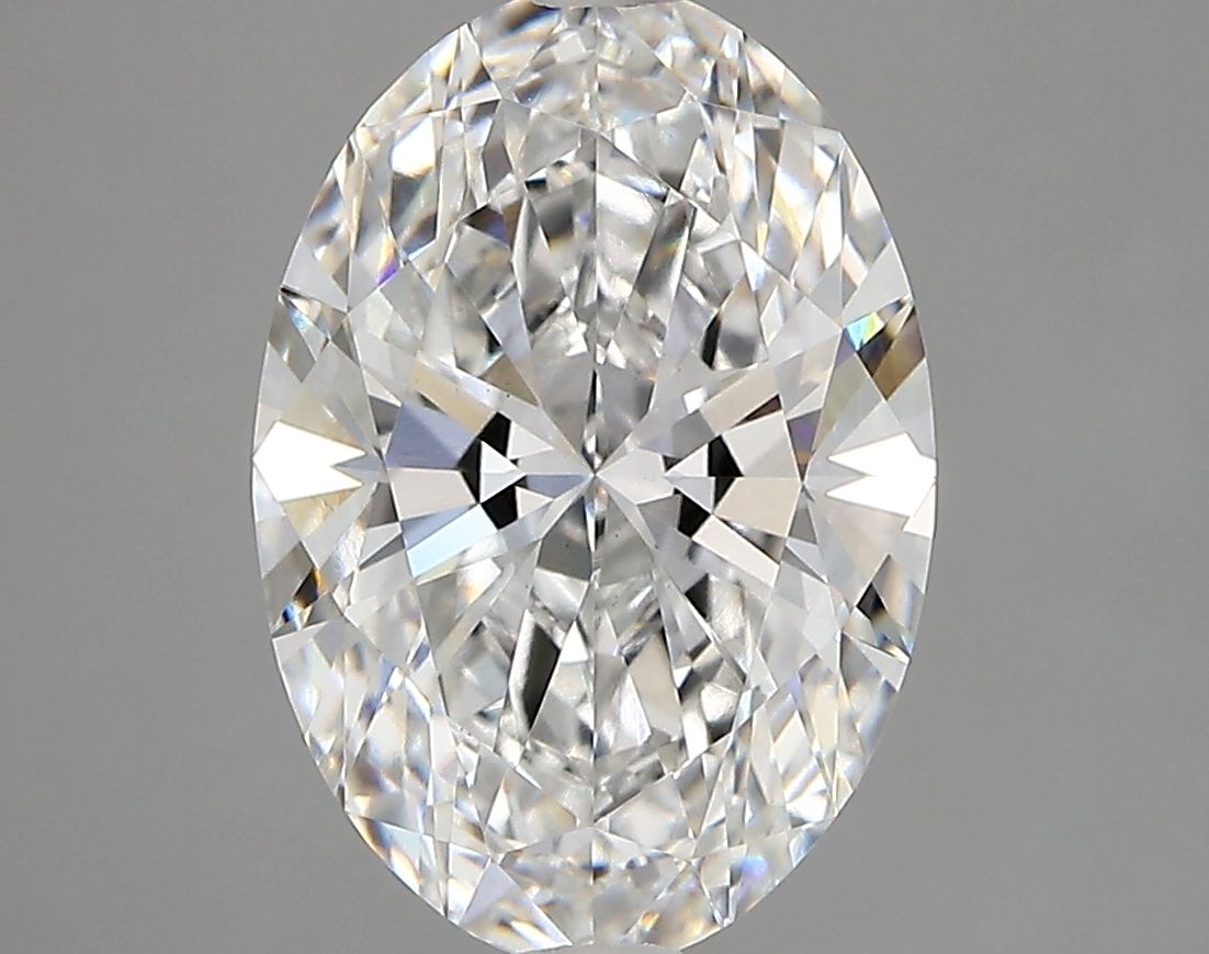 3.73 ct. oval Lab Grown Diamond front image