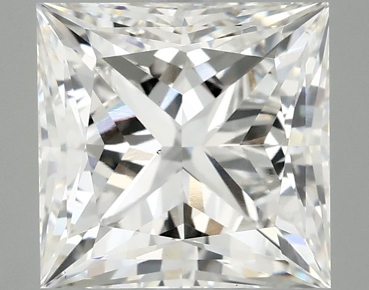 3.80 ct. princess Lab Grown Diamond front image