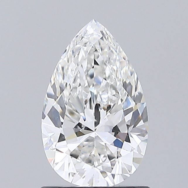 1 ct lab-grown Pear Diamond