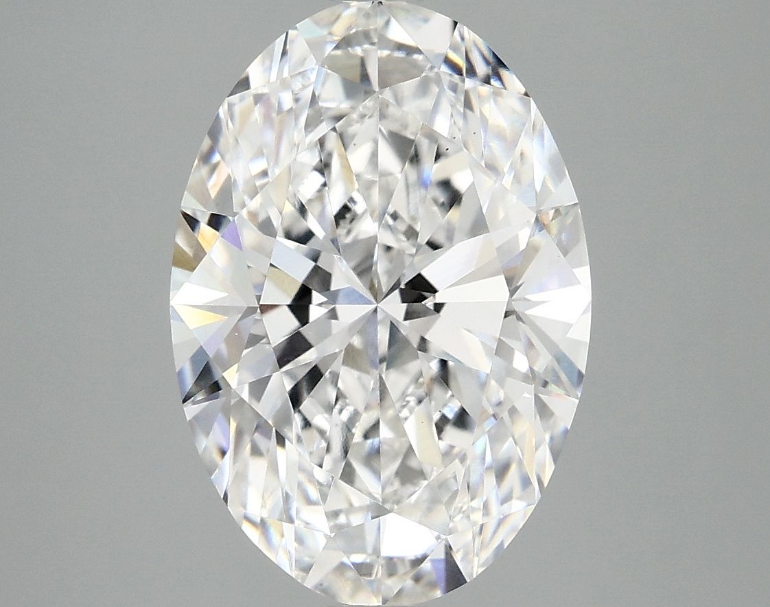 3.92 ct. oval Lab Grown Diamond front image