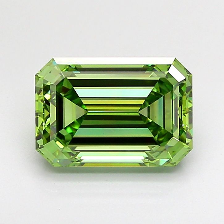 2.54 ct. emerald Lab Grown Diamond front image