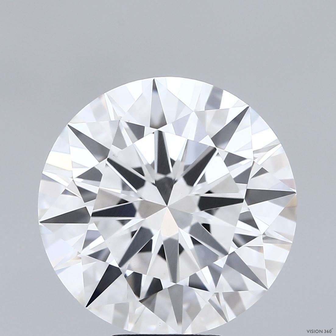 8.02 ct. round Lab Grown Diamond front image