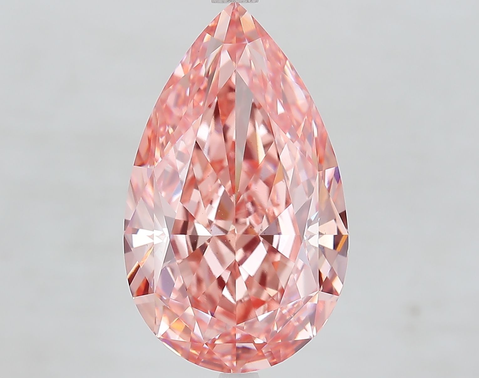 9.09 ct. pear Lab Grown Diamond front image