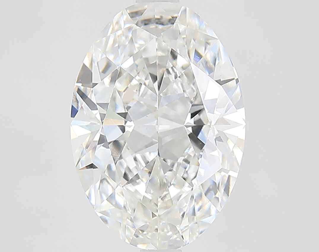 3.47 ct. oval Lab Grown Diamond front image
