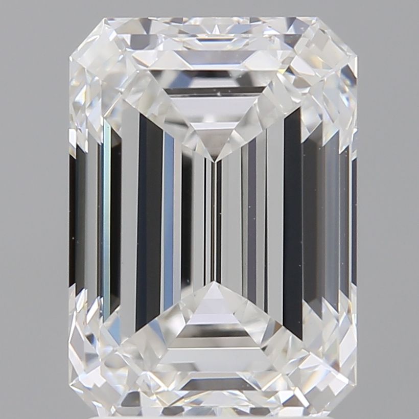 3.02 ct. emerald Lab Grown Diamond front image