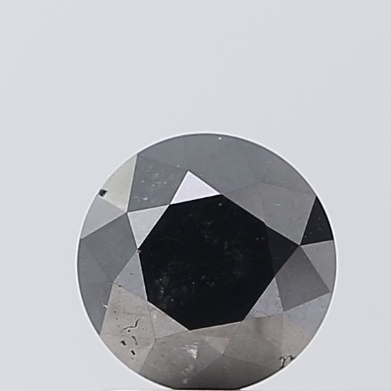 1.74 Carat Round Diamond Black VS2