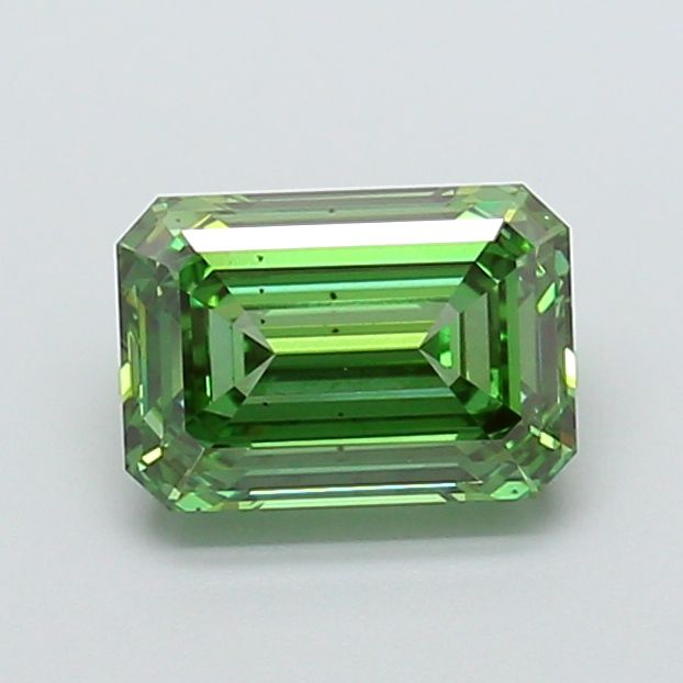 3.02 ct. emerald Lab Grown Diamond front image