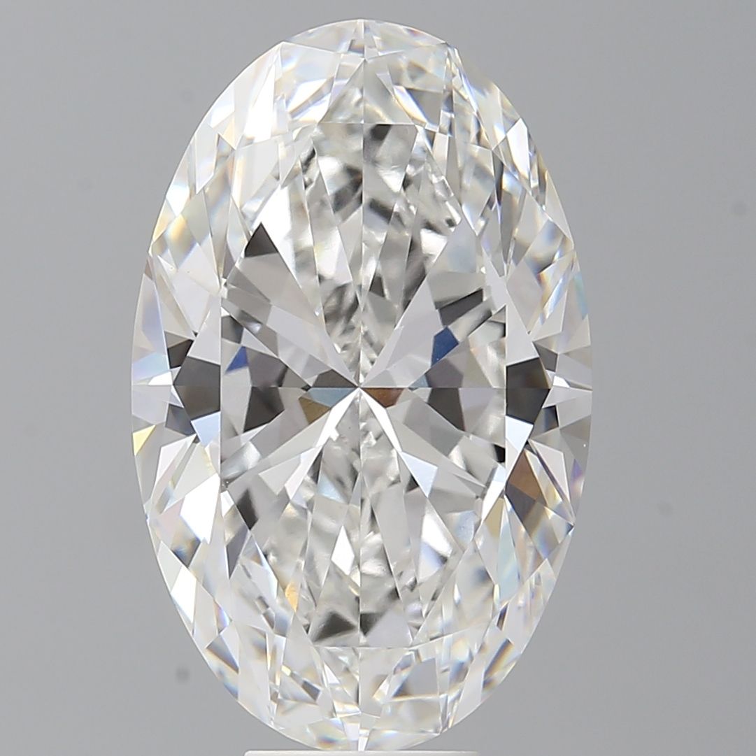 9.96 ct. oval Lab Grown Diamond front image