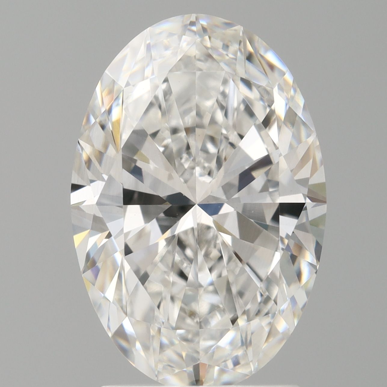 2.48 ct. oval Lab Grown Diamond front image