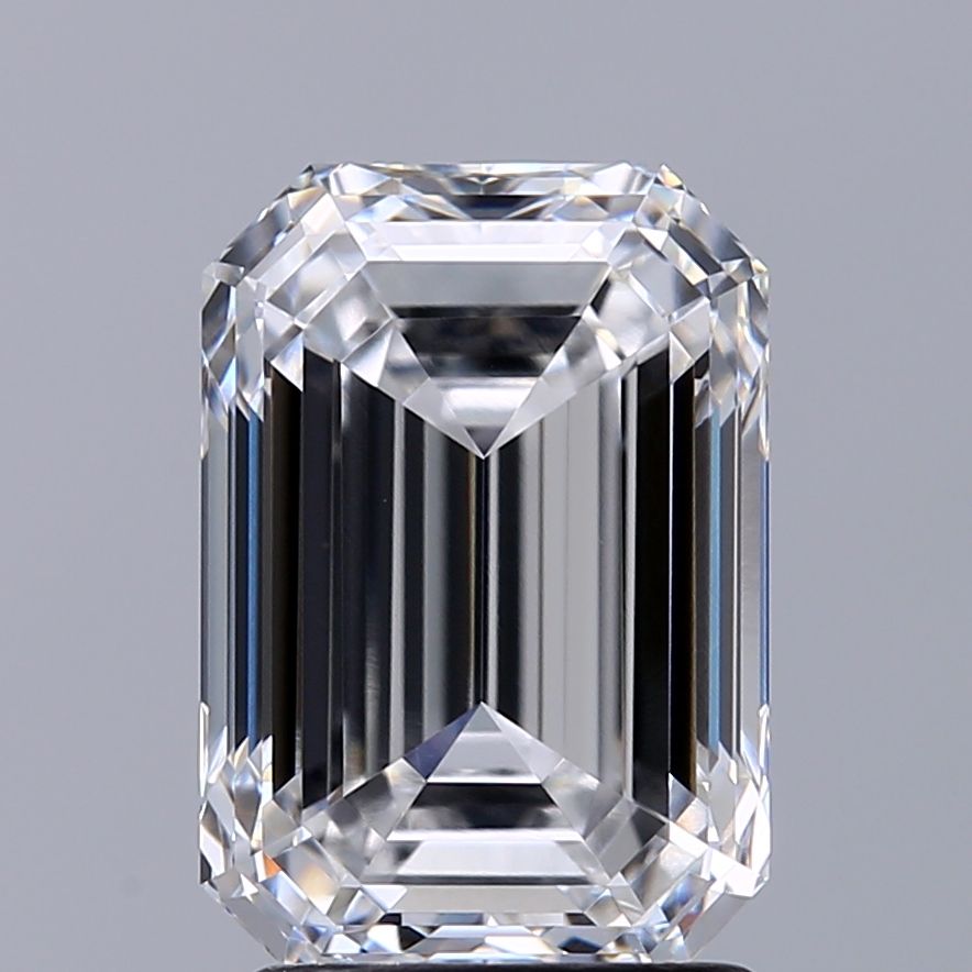 2.22 ct. emerald Lab Grown Diamond front image