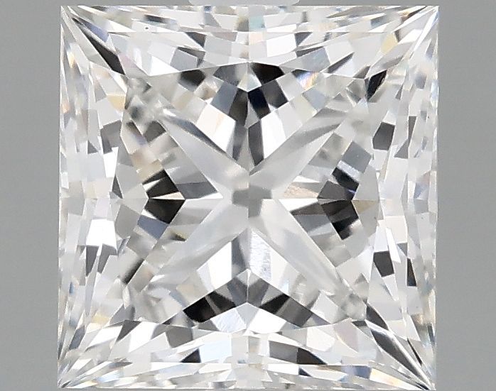 2.08 ct. princess Lab Grown Diamond front image