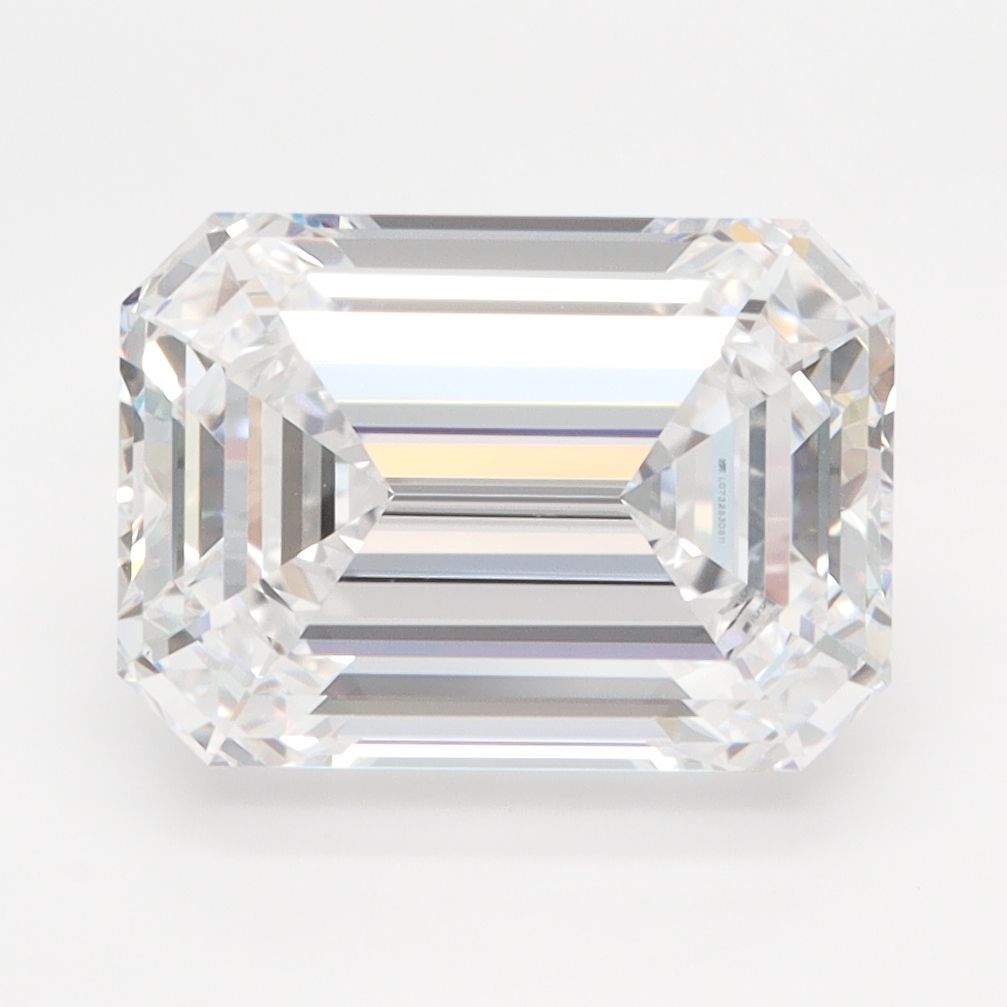 Diament LG szmaragdowy, 4.09 ct, D, IF