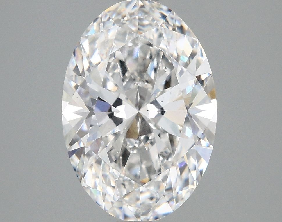 2.82 ct. oval Lab Grown Diamond front image