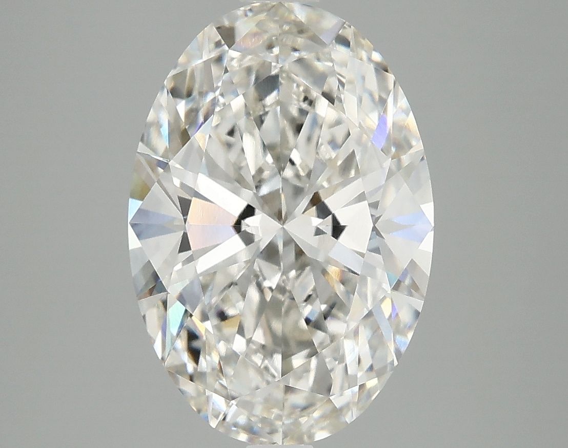 3.74 ct. oval Lab Grown Diamond front image