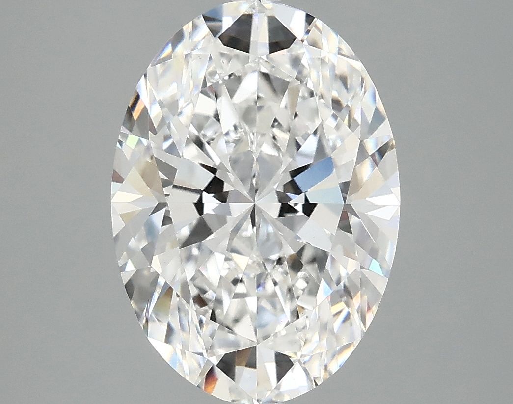 3.91 ct. oval Lab Grown Diamond front image