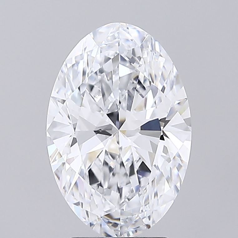 3.03 ct. oval Lab Grown Diamond front image