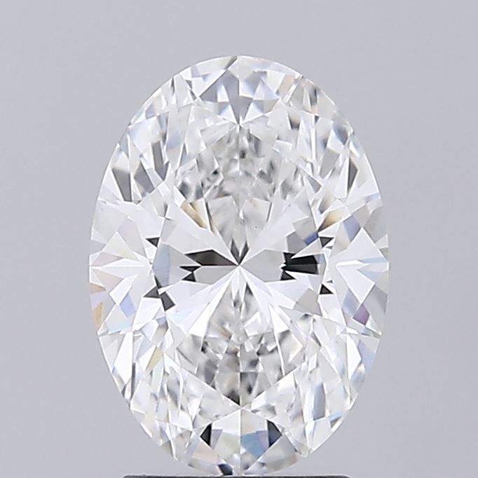 2.09 ct. oval Lab Grown Diamond front image