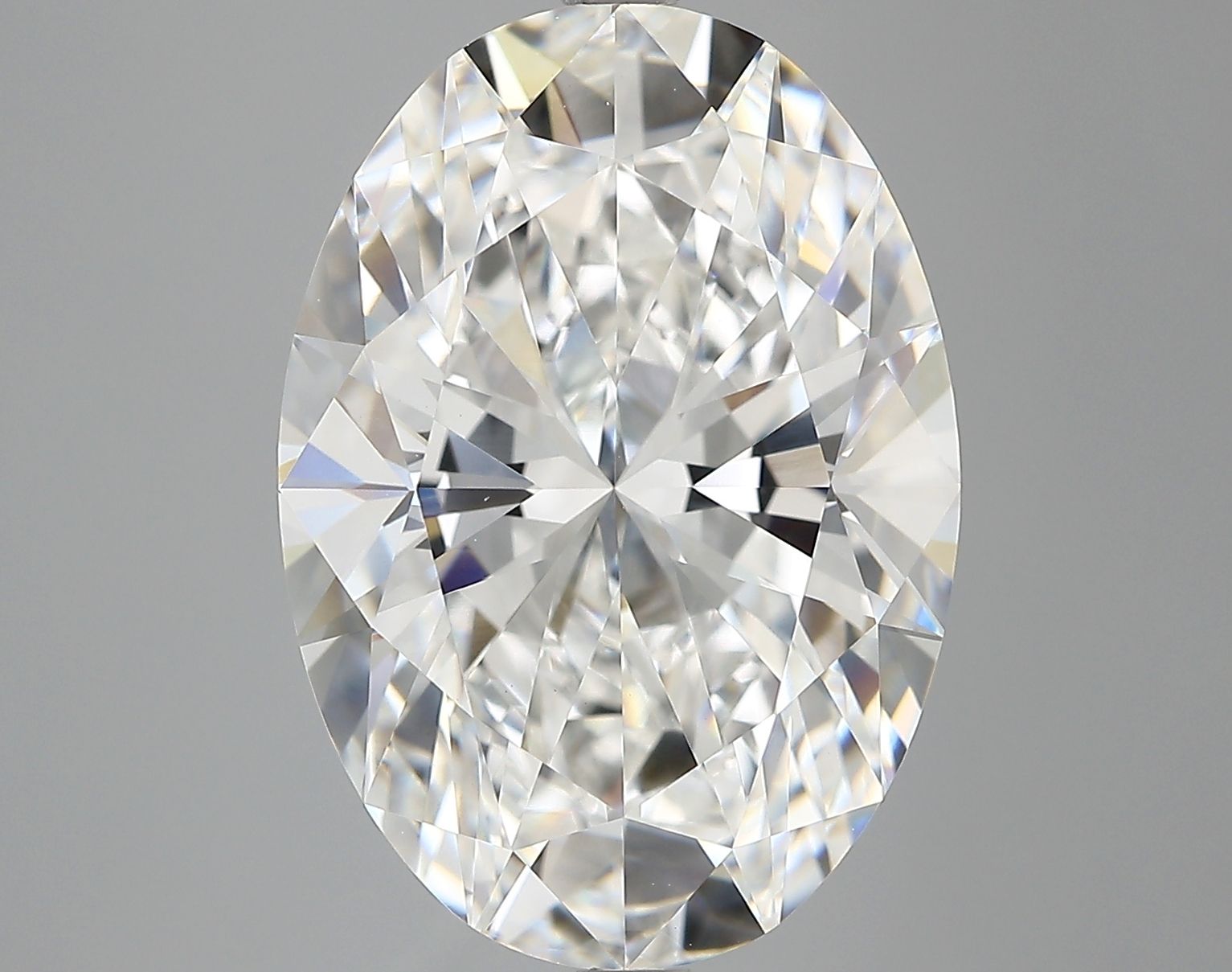8.01 ct. oval Lab Grown Diamond front image