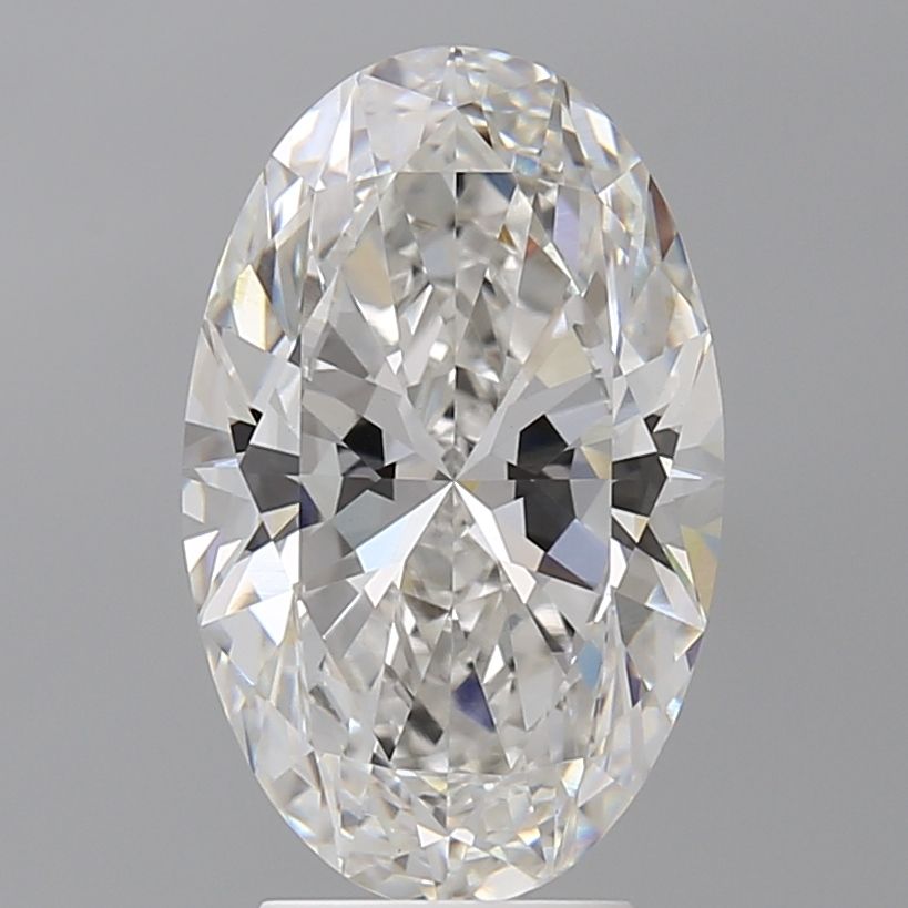 4.08 ct. oval Lab Grown Diamond front image