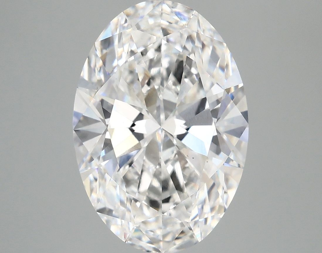 3.87 ct. oval Lab Grown Diamond front image