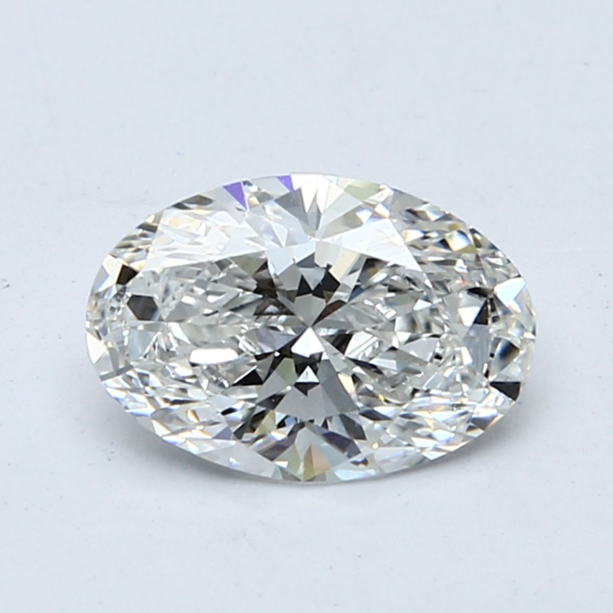 2.03 ct. oval Lab Grown Diamond front image
