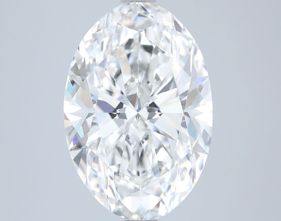 4.09 ct. oval Lab Grown Diamond front image