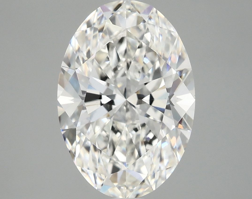 3.74 ct. oval Lab Grown Diamond front image