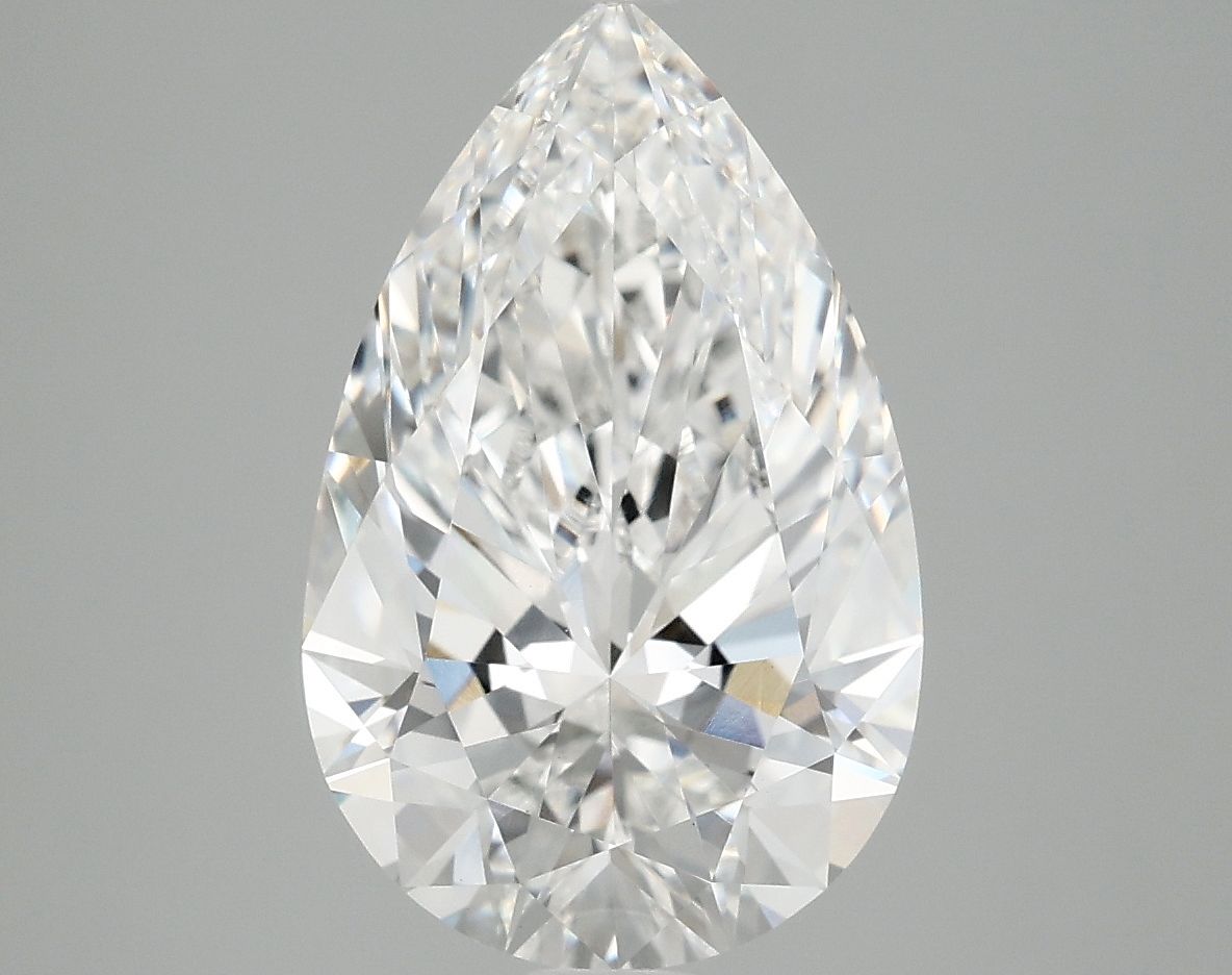 3.96 ct. pear Lab Grown Diamond front image