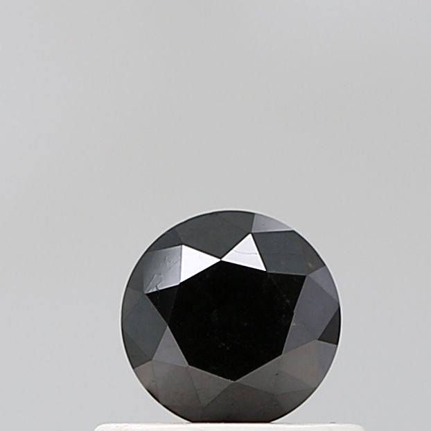 0.52 Carat Round Diamond Black VS1