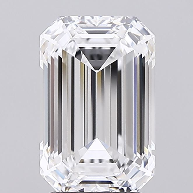 3.09 ct. emerald Lab Grown Diamond front image