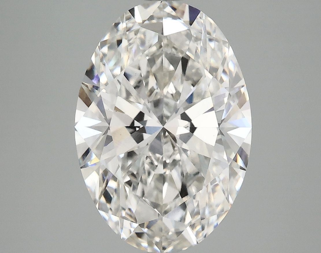 4.07 ct. oval Lab Grown Diamond front image
