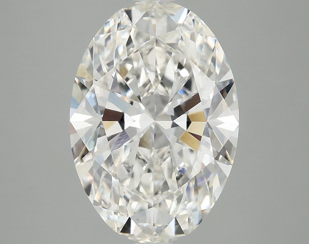3.83 ct. oval Lab Grown Diamond front image