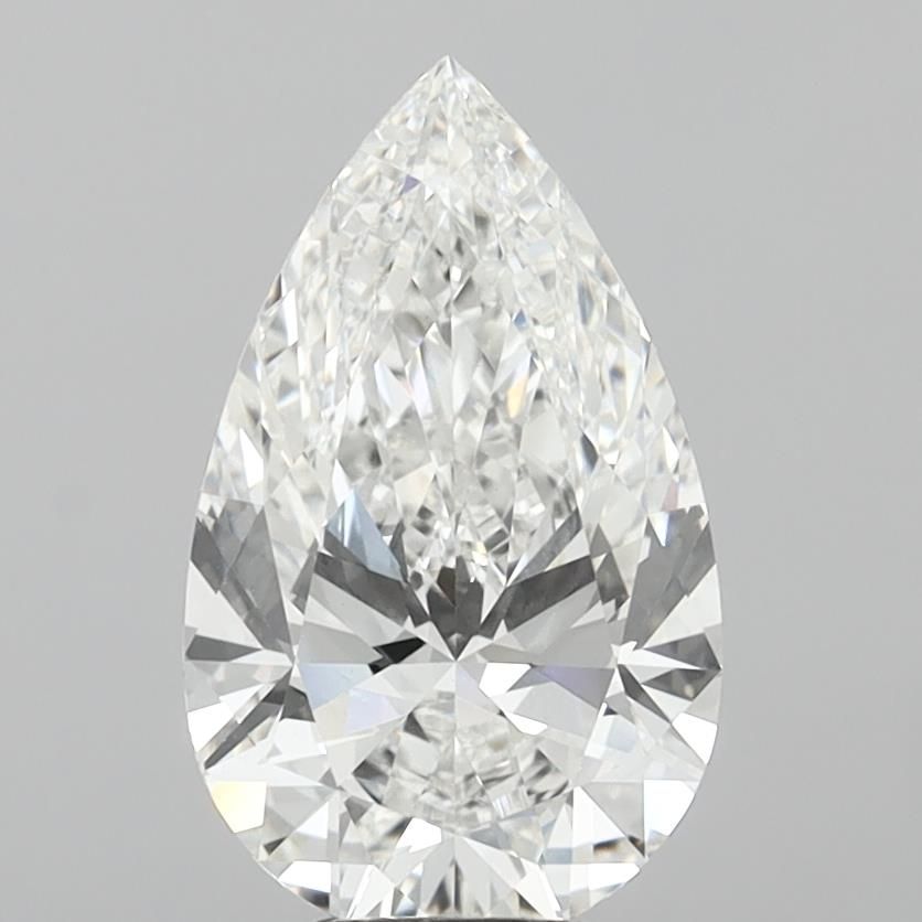 6.11 ct. pear Lab Grown Diamond front image