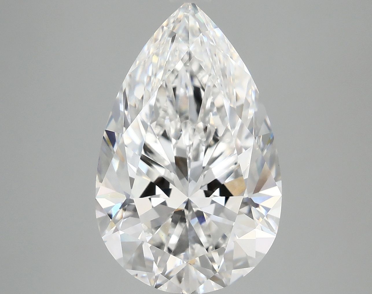 5.07 ct. pear Lab Grown Diamond front image