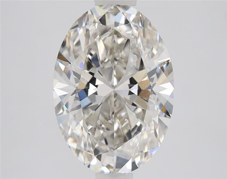 2.02 ct. oval Lab Grown Diamond front image