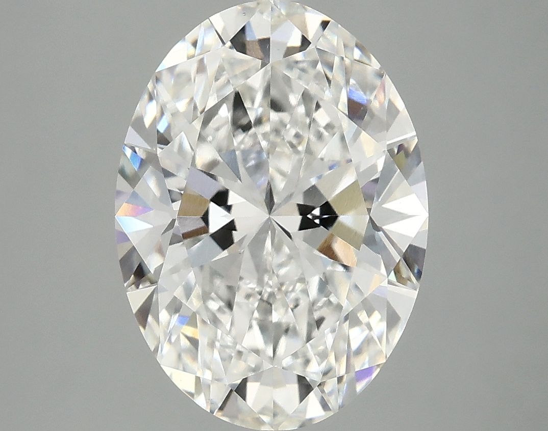 4.09 ct. oval Lab Grown Diamond front image