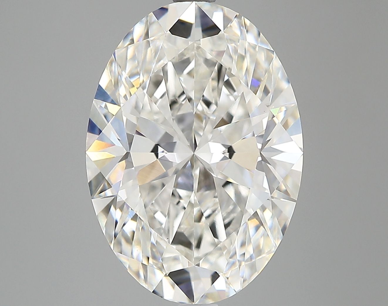 5.10 ct. oval Lab Grown Diamond front image